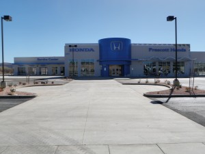 Civil Engineering Firm in Prescott AZ provides site development services to Prescott Honda
